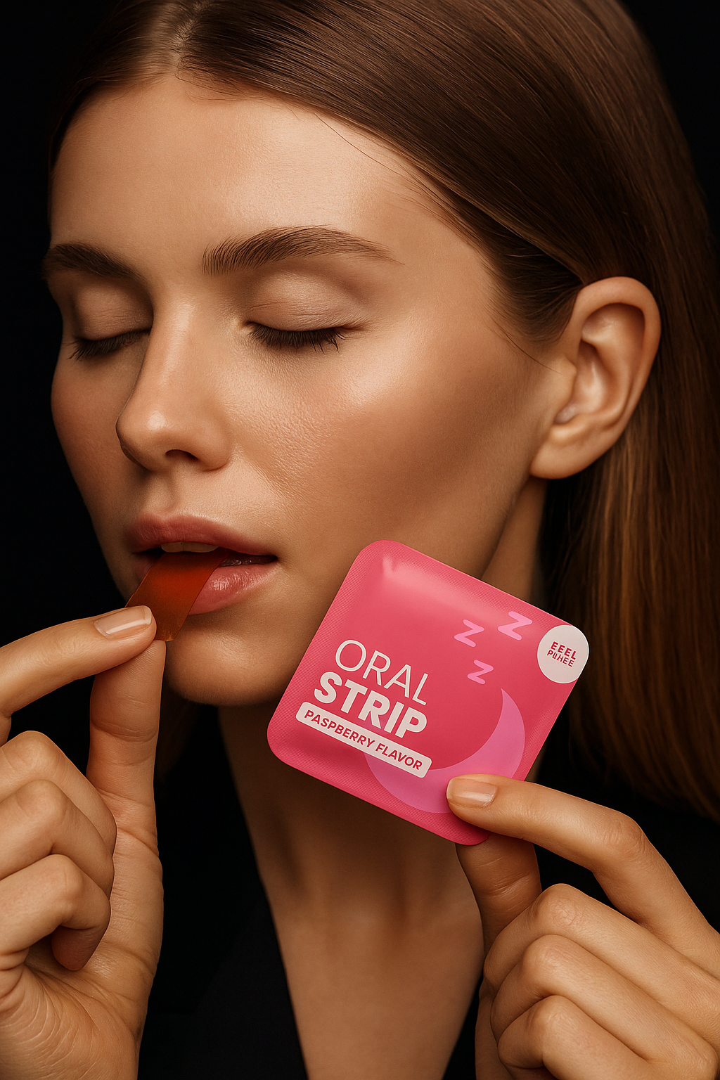 Sleep Strips – Promote Restful Sleep & Relaxation | Valerian, Melatonin & Herbal Blend | 30 Oral Strips | Made in India