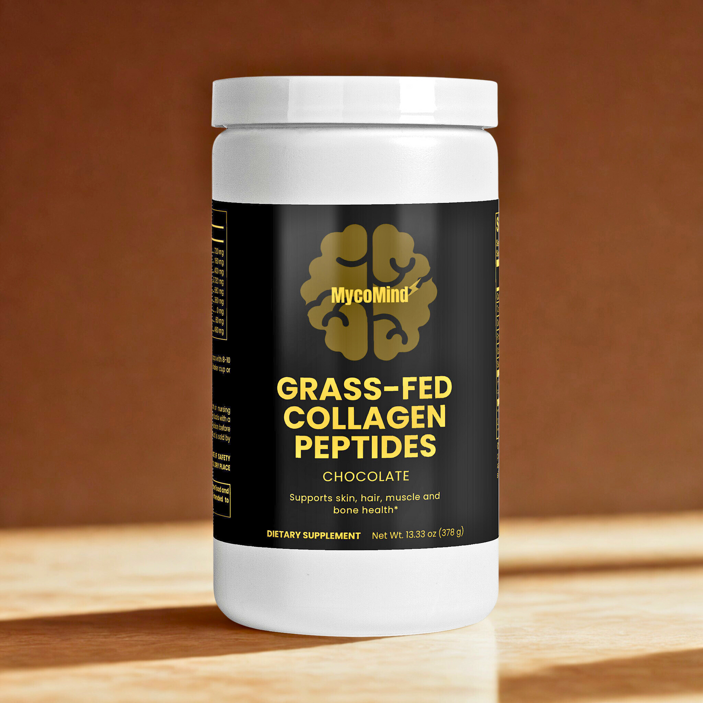 Grass-Fed Collagen Peptides Powder (Chocolate)