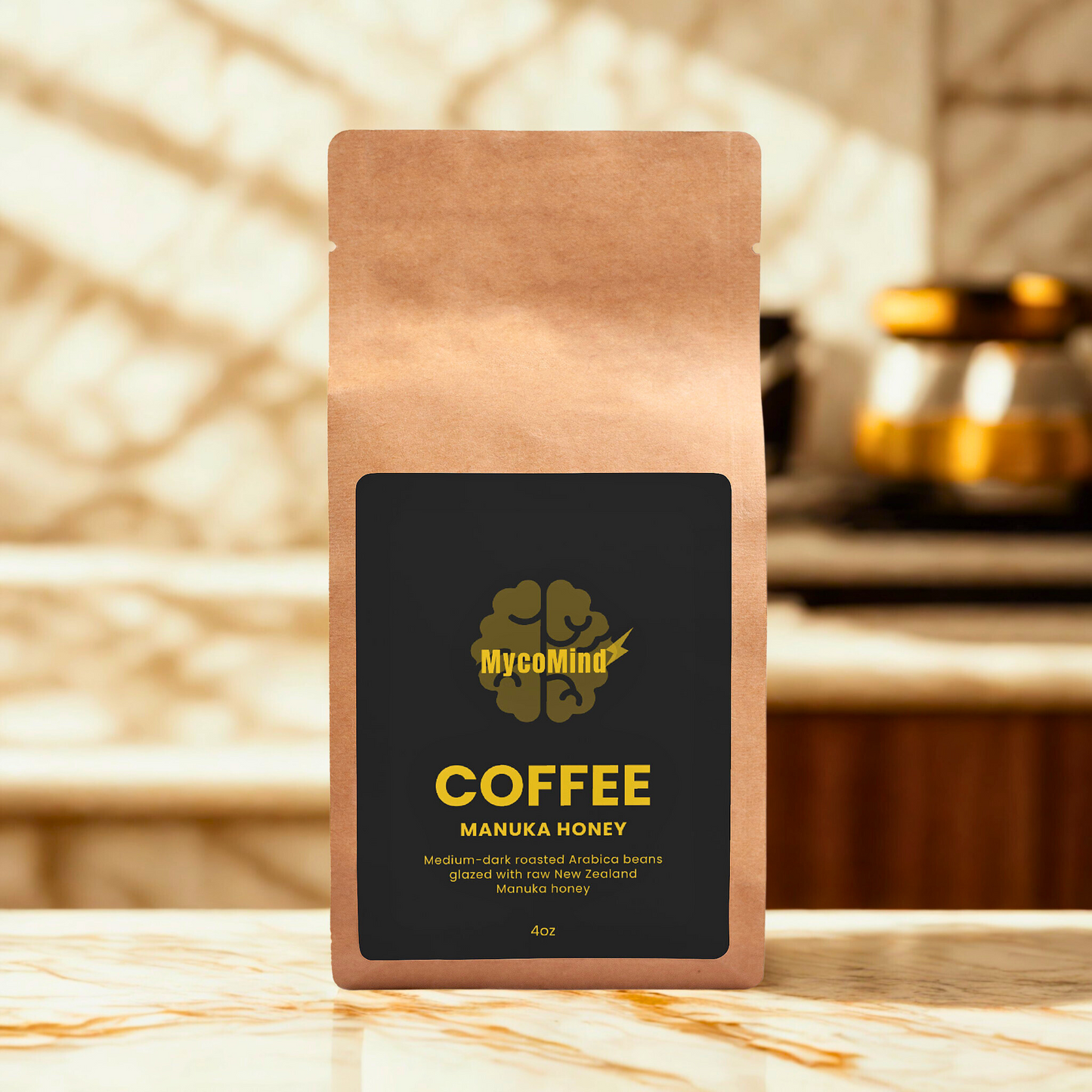 Manuka Honey Coffee 4oz