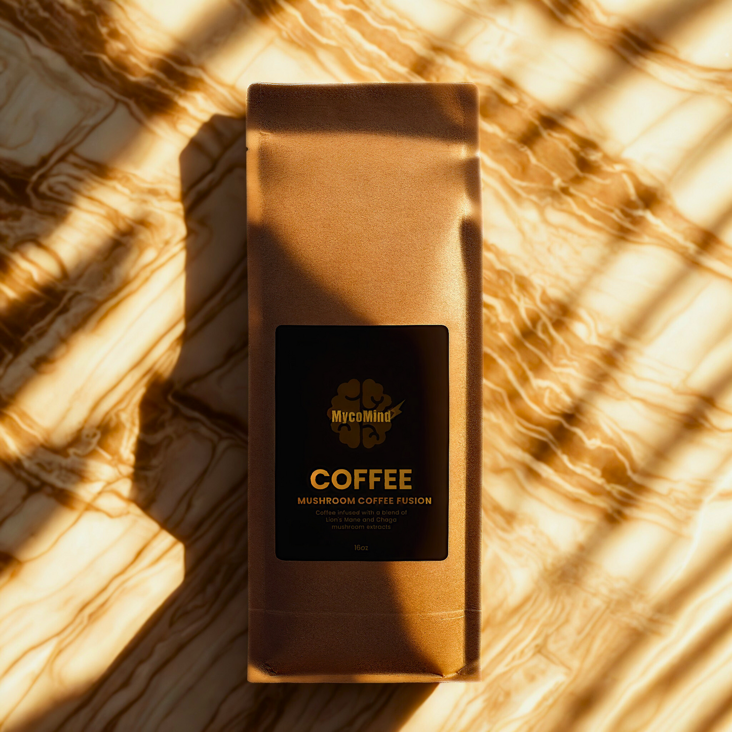 Mushroom Coffee Fusion - Lion’s Mane & Chaga 16oz